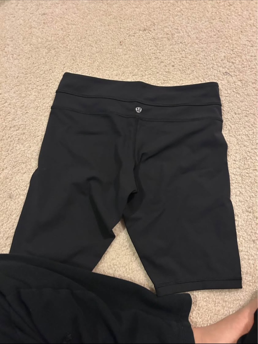 lululemon athletica Black High-Waist Bike Shorts